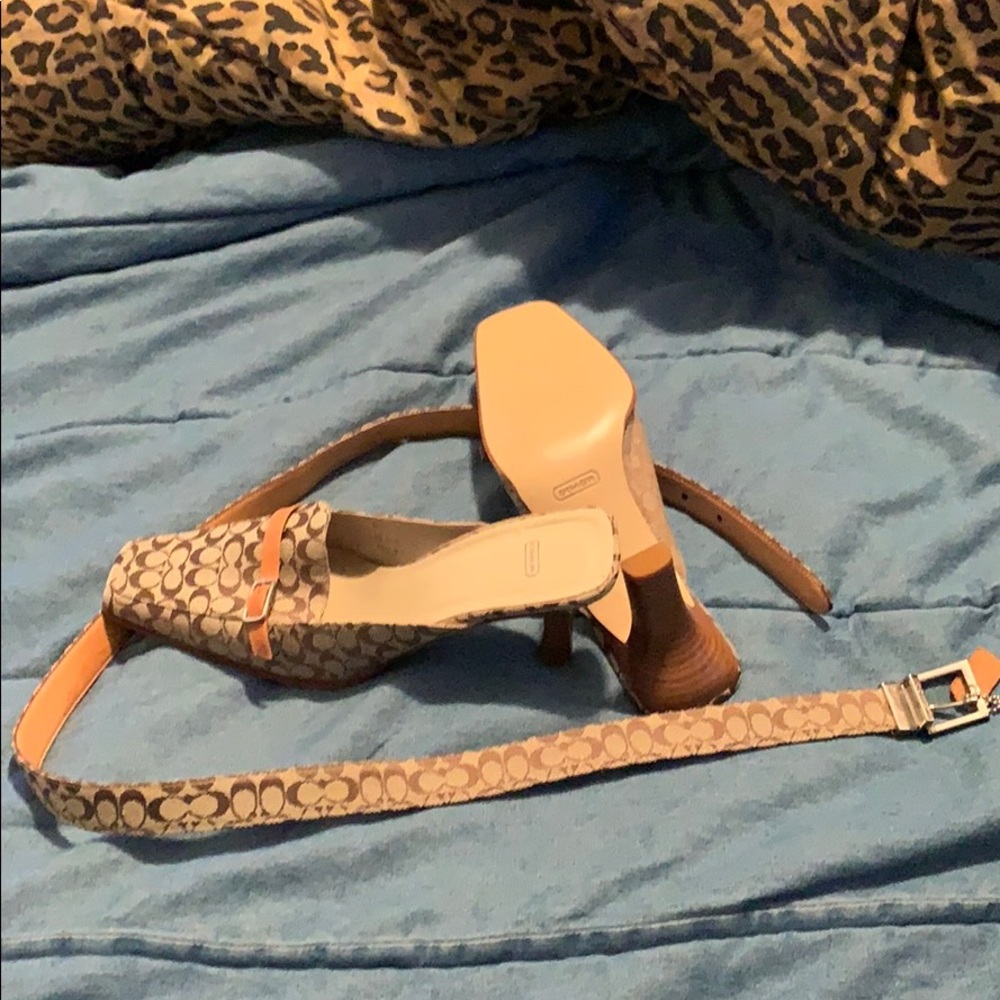 Vintage Coach Shoes + Belt